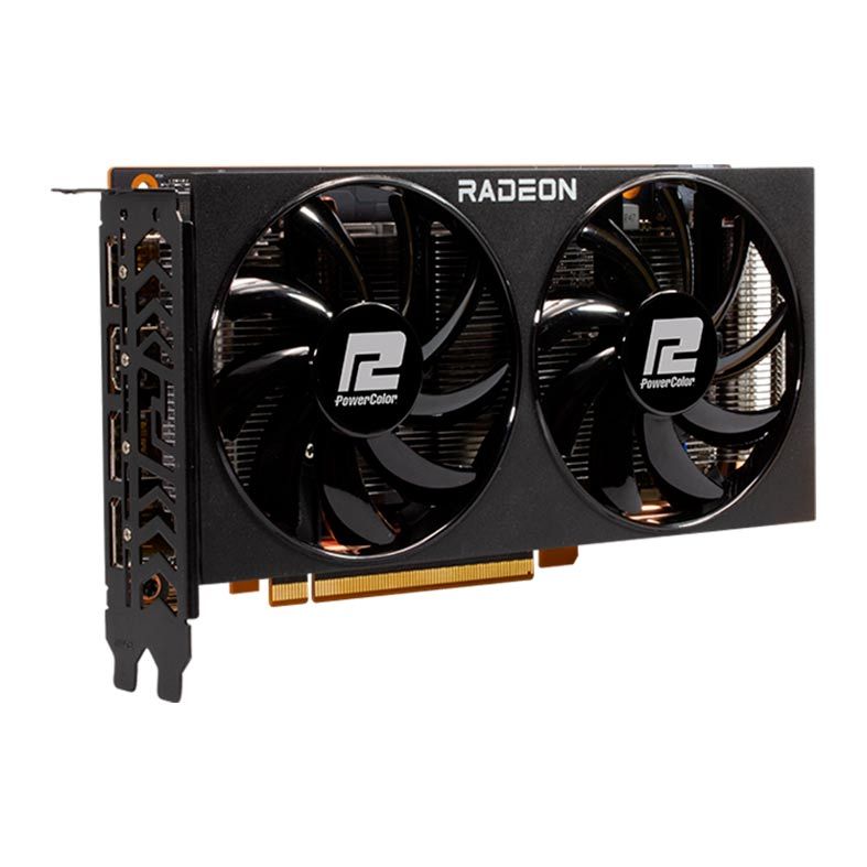 Placa de Video PowerColor Radeon RX 6600 Fighter, 8GB, GDDR6, 128-bit, AXRX-6600-8GBD6-3DH