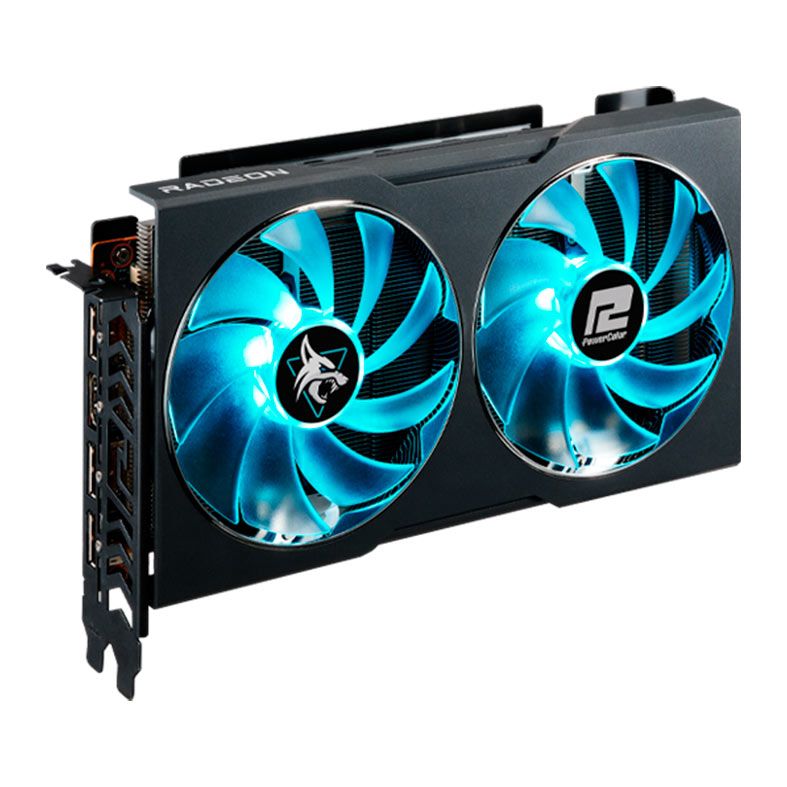 Placa de Video PowerColor Radeon RX 6650 XT Hellhound OC, 8GB, GDDR6, 128-bit, AXRX-6650XT-8GBD6-3DHL/OC