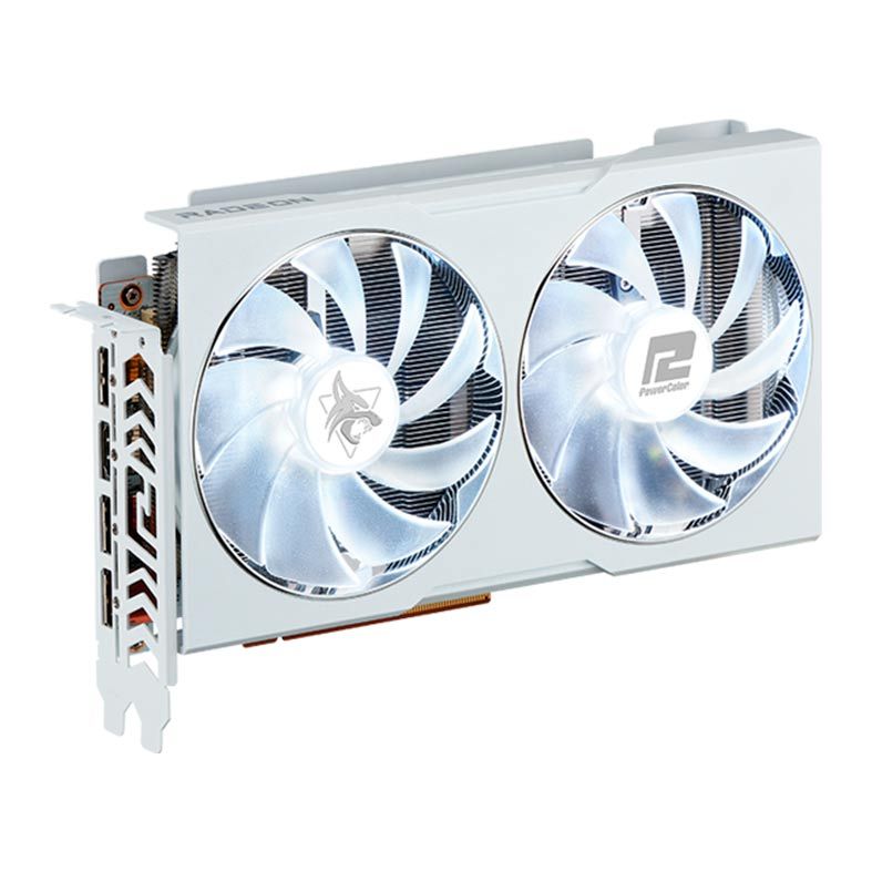 Placa de Video PowerColor Radeon RX 6650 XT Hellhound Spectral Edition OC, 8GB, GDDR6, 128-bit, AXRX-6650XT-8GBD6-3DHLV2/OC