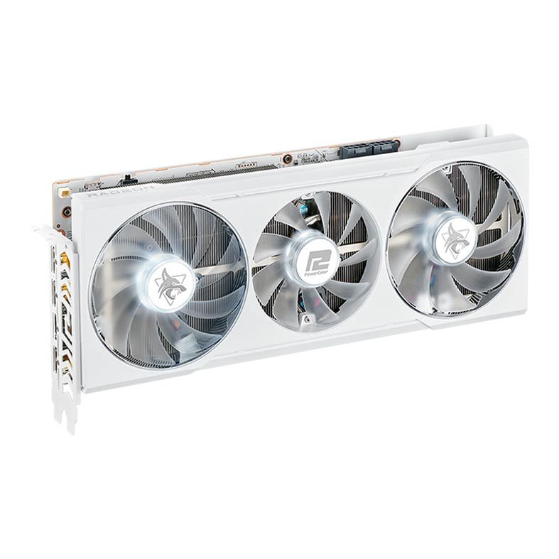 Placa de Vídeo PowerColor Radeon RX 6700 XT Hellhound Spectral White 12GB GDDR6 192bit, AXRX 6700XT 12GBD6-3DHL