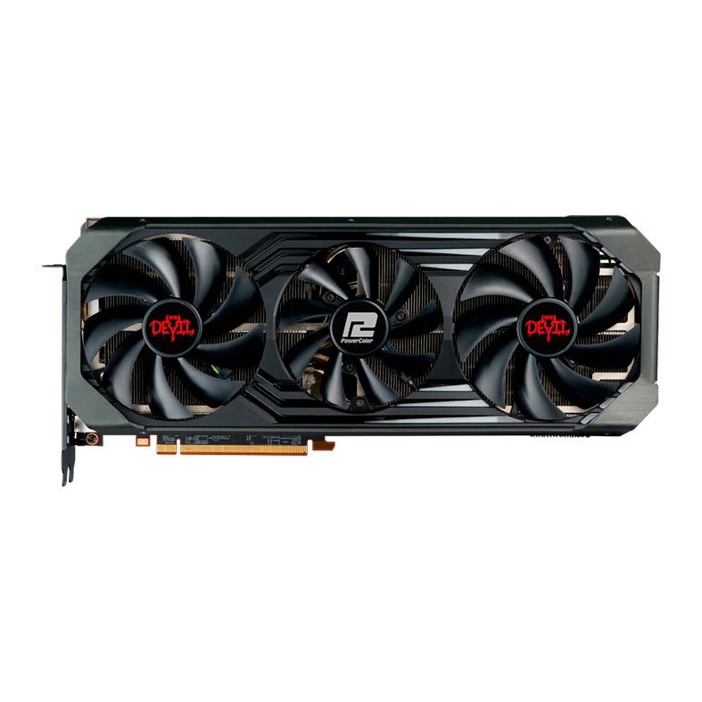 Placa de Video PowerColor Radeon RX 6800 XT 16GB Red Devil 256-bit, AXRX 6800XT 16GBD6-3DHE/OC