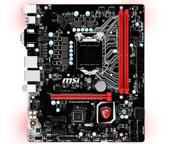 Msi b150 pro vdh подключение