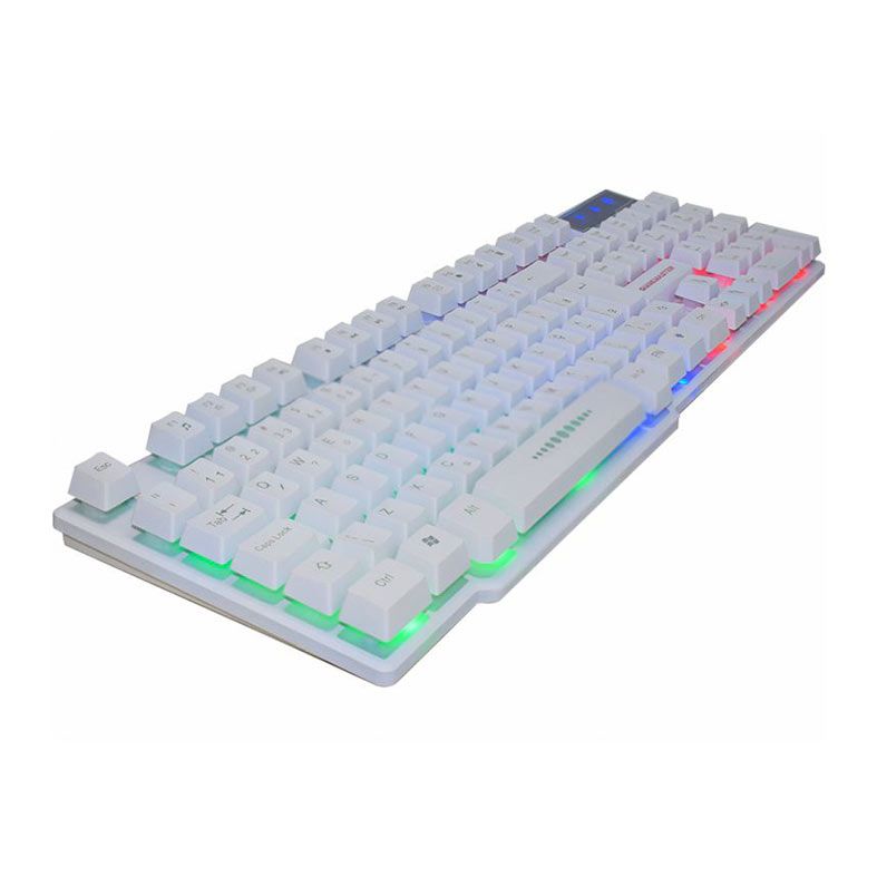 Kit Teclado e Mouse K-MEX KMW52MOA8, ABNT2, 1000DP, USB, Branco, B2KMW5228U2CB2X