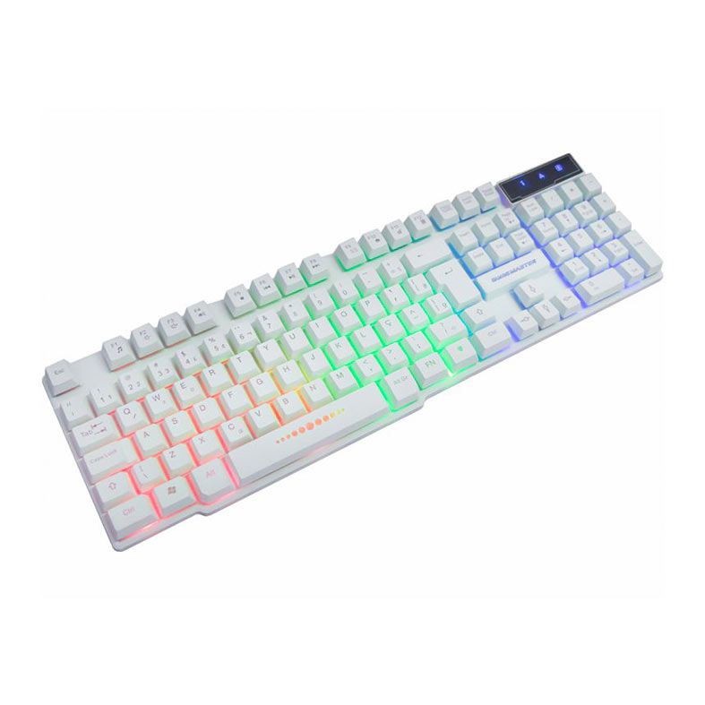 Kit Teclado e Mouse K-MEX KMW52MOA8, ABNT2, 1000DP, USB, Branco, B2KMW5228U2CB2X