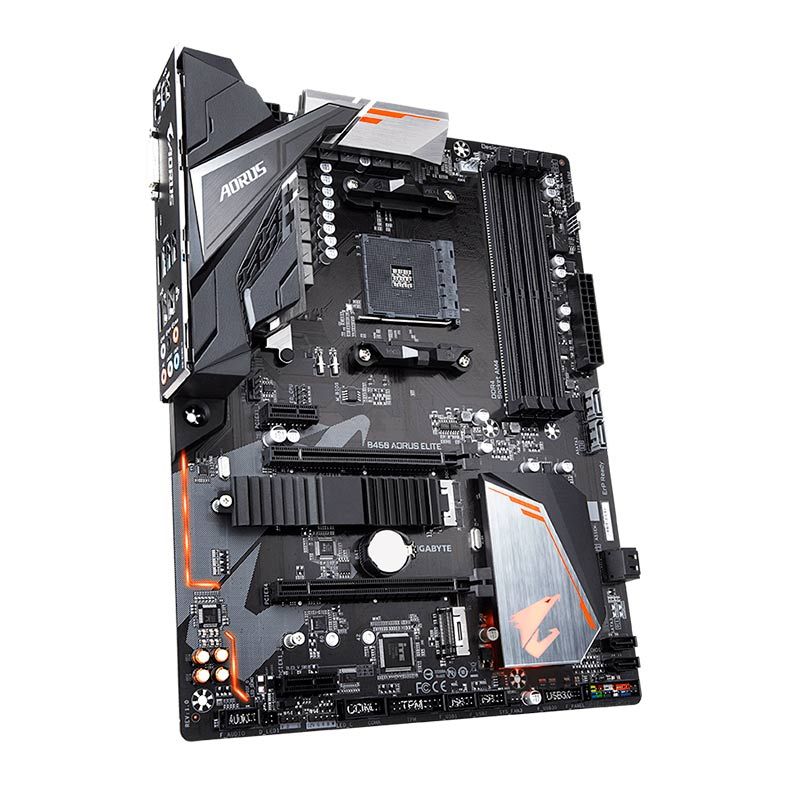 Gigabyte b450 aorus elite какие процессоры поддерживает