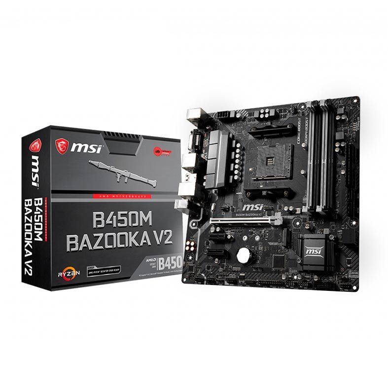 Msi b450m bazooka v2 обзор