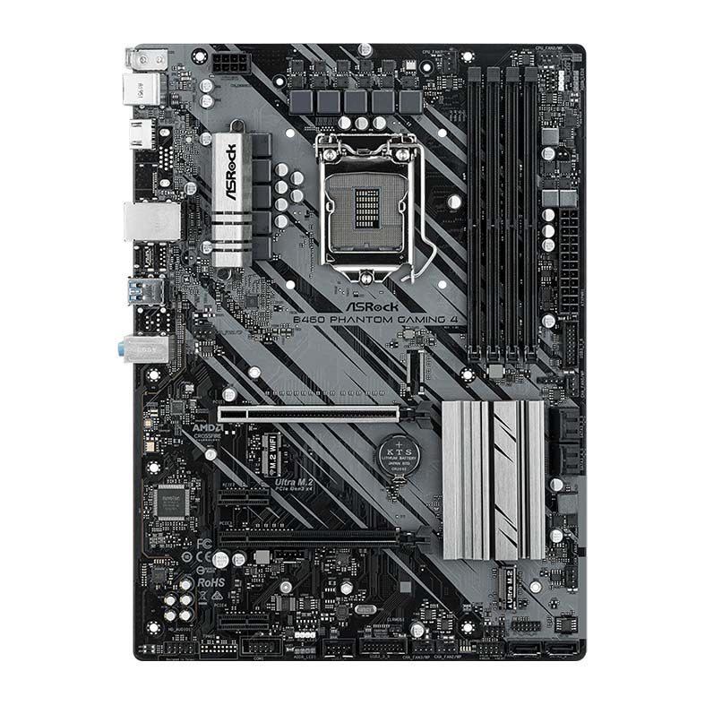 Asrock b460 phantom gaming 4 bios настройка