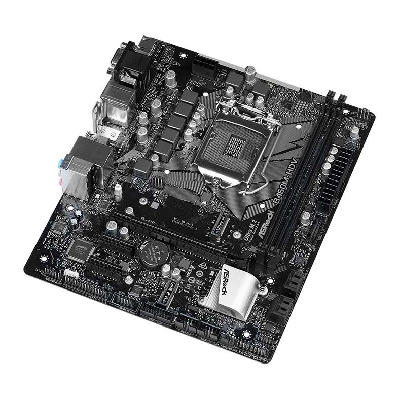 Placa Mae Asrock B460m Hdv Ddr4 Socket Lga1200 Intel B460 Pichau