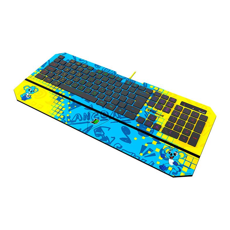 TECLADO GAMER BRANCOALA RGB