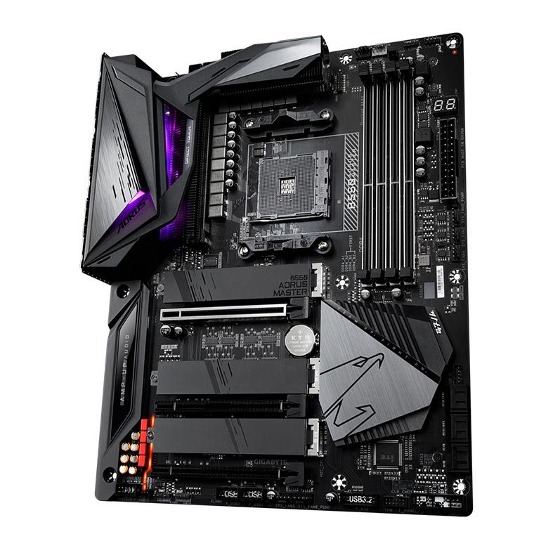 Placa Mae Gigabyte B550 Aorus Master DDR4 Socket AM4 Chipset AMD B550