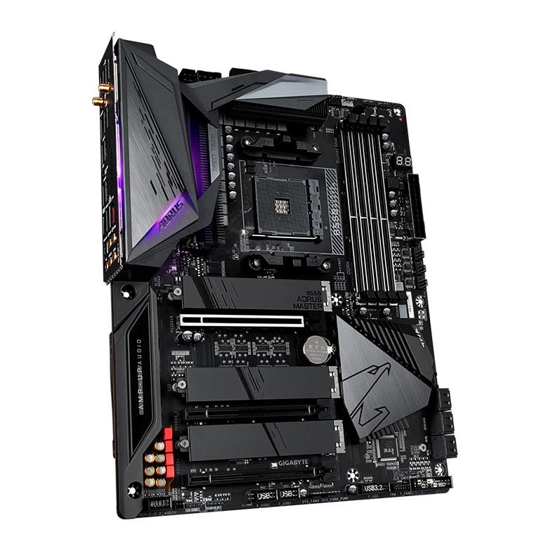 Placa Mae Gigabyte B550 Aorus Master DDR4 Socket AM4 Chipset AMD B550