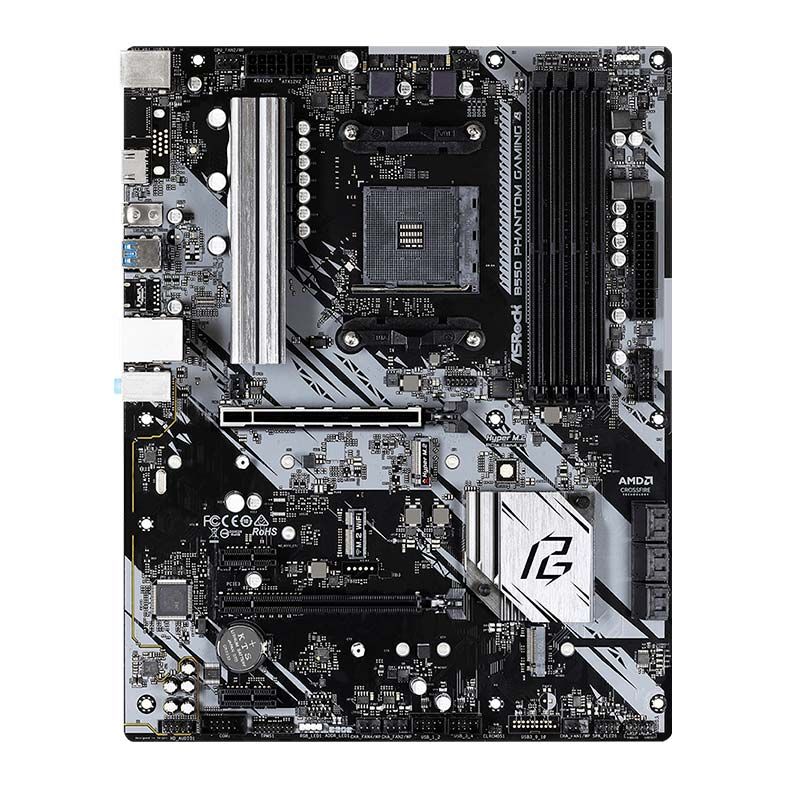 Placa Mae ASRock B550 Phantom Gaming 4 DDR4 Socket AM4 Chipset AMD B550