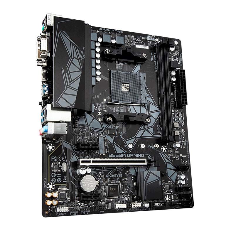 Placa Mae Gigabyte B550M Gaming DDR4 Socket AM4 Chipset AMD B550