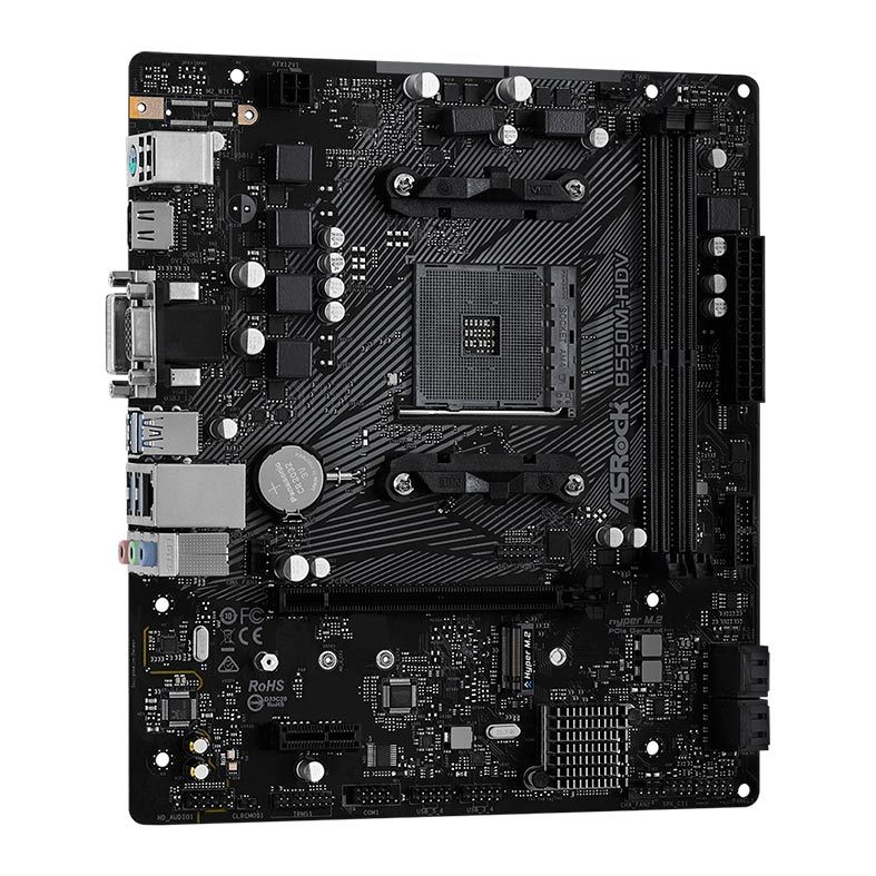 Placa Mae ASRock B550M-HDV DDR4 Socket AM4 Chipset AMD B550