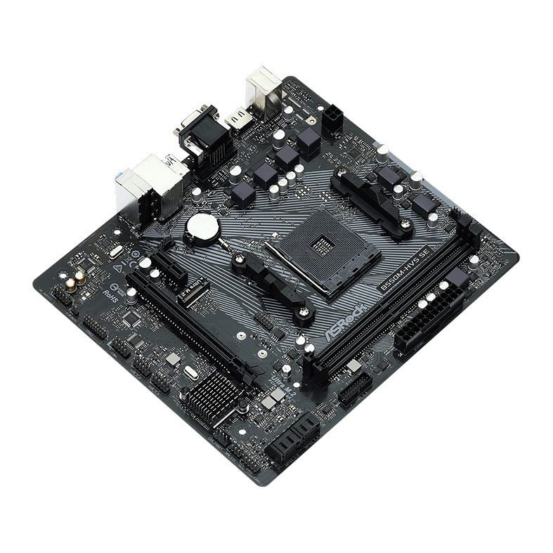 Placa Mae AsRock B550M-HVS SE, DDR4, Socket AMD AM4, M-ATX, Chipset AMD PRO565, B550M-HVS-SE