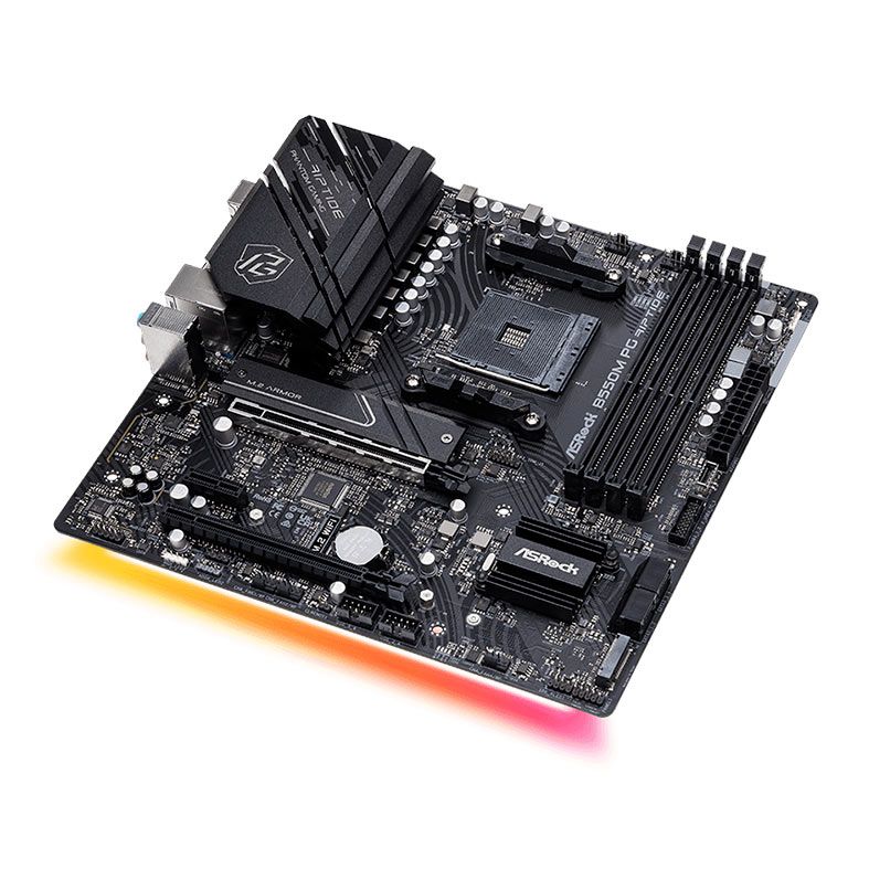 Placa Mae AsRock B550M PG Riptide, DDR4, Socket AM4, M-ATX, Chipset AMD B550, B550M-PG-RIPTIDE