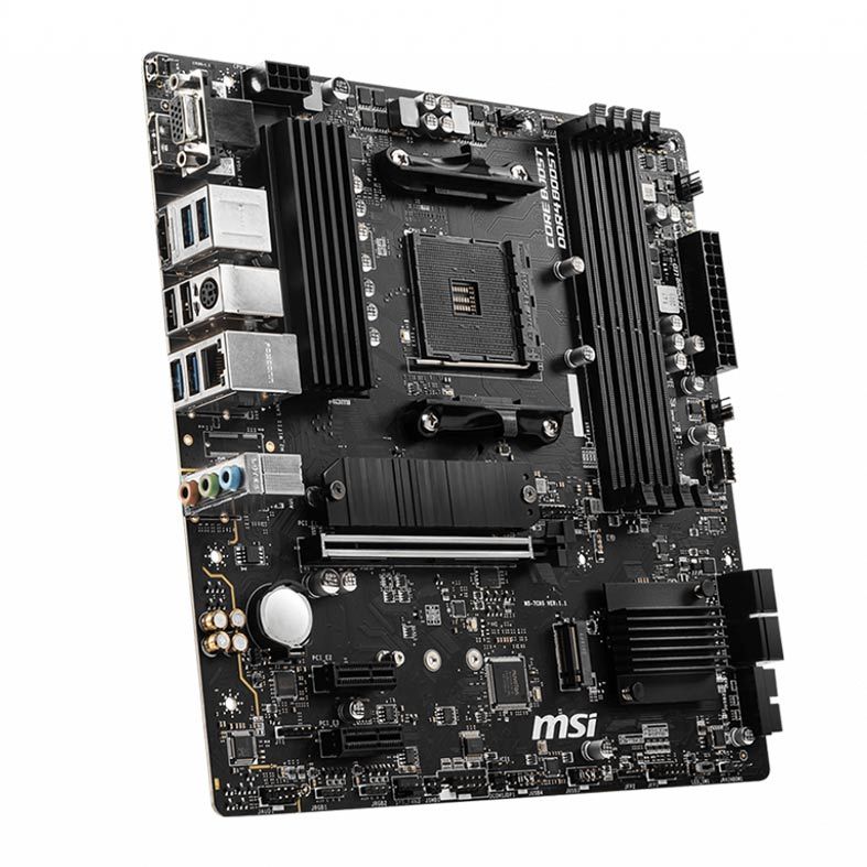 Placa Mae MSI B550M PRO-VDH, DDR4, Socket AM4, M-ATX, Chipset AMD B550, B550M-PRO-VDH