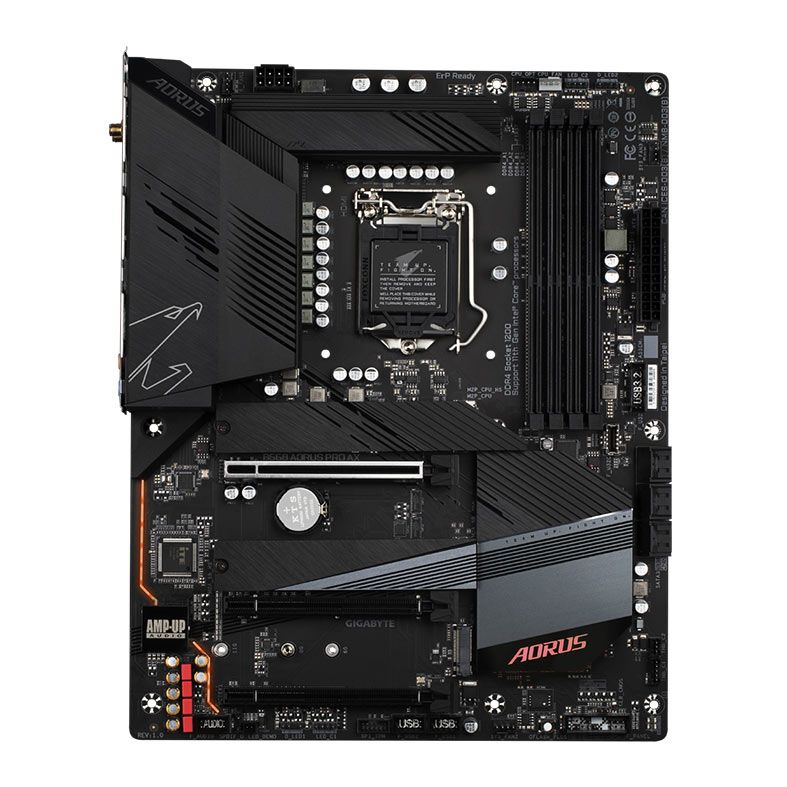 Placa Mae Gigabyte B560 Aorus PRO AX, WiFi, DDR4, Socket 1200, ATX, Chipset Intel B560, B560-AORUS-PRO-AX