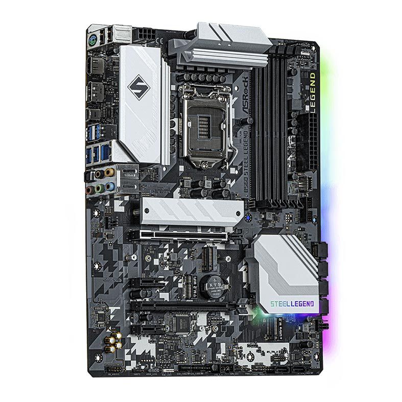 Placa Mae ASRock B560 Steel Legend, DDR4, Socket LGA1200, ATX, Chipset Intel B560, B560 STEEL LEGEND