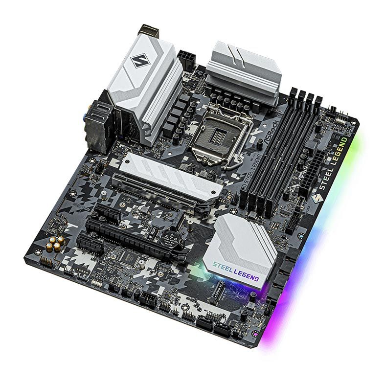 Placa Mae ASRock B560 Steel Legend, DDR4, Socket LGA1200, ATX, Chipset Intel B560, B560 STEEL LEGEND