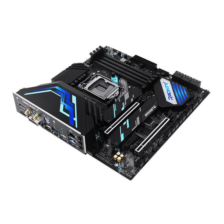Placa Mae Biostar Racing B560GTQ, DDR4, Socket LGA1200, M-ATX, Chipset Intel B560, B560GTQ