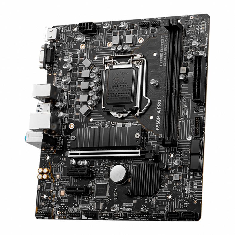 Placa Mae MSI B560M-A PRO, DDR4, Socket LGA1200, M-ATX, Chipset Intel B560, B560M-A-PRO