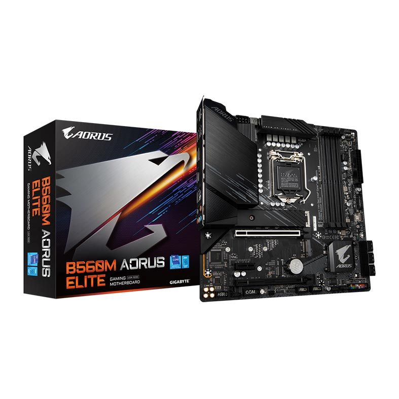 Placa Mae Gigabyte B560M Aorus Elite DDR4 Socket LGA1200 Chipset Intel B560