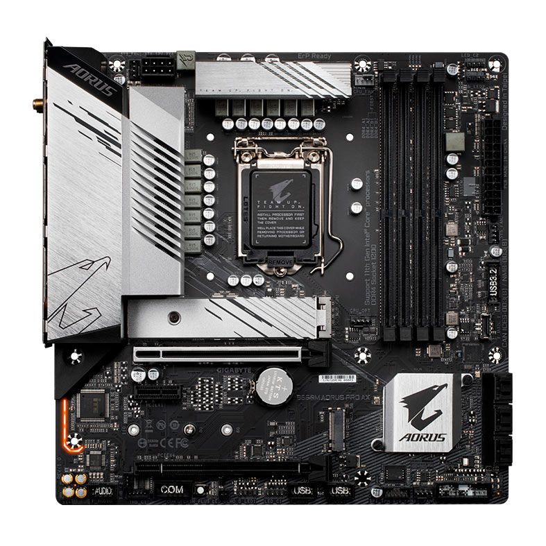 Placa Mae Gigabyte B560M Aorus PRO AX, WiFi, DDR4, Socket 1200, M-ATX, Chipset intel B560, B560M-AORUS-PRO-AX