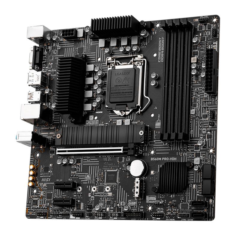 Placa Mae MSI B560M PRO-VDH, DDR4, Socket LGA1200, M-ATX, Chipset Intel B560, B560M-PRO-VDH