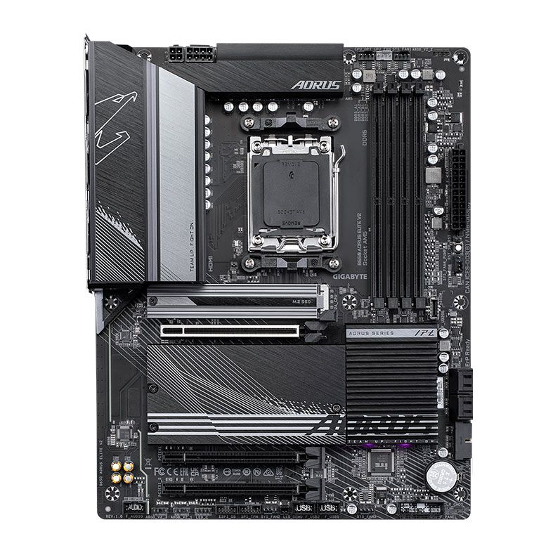 Placa Mae Gigabyte B650 AORUS ELITE V2, DDR5, Socket AMD AM5, ATX, Chipset AMD B650, B650-AORUS-ELITE-V2