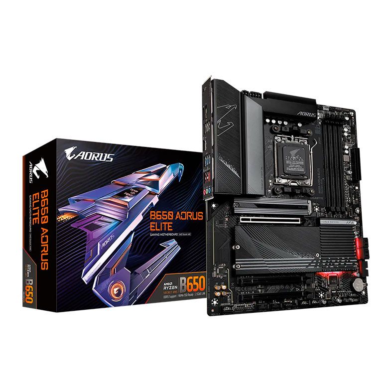 Placa Mae Gigabyte B650 Aorus Elite, DDR5, Socket AM5, ATX, Chipset AMD B650, B650-AORUS-ELITE