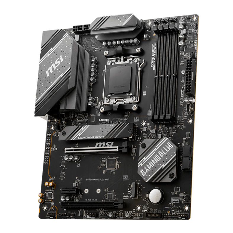 Placa Mae MSI B650 Gaming Plus WIFI, DDR5, Socket AM5, Chipset AMD B650, B650-GAMING-PLUS-WIFI