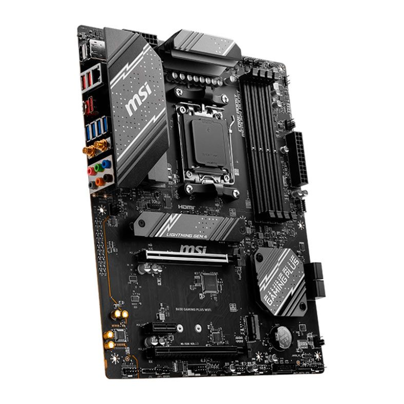 Placa Mae MSI B650 Gaming Plus WIFI, DDR5, Socket AM5, Chipset AMD B650, B650-GAMING-PLUS-WIFI