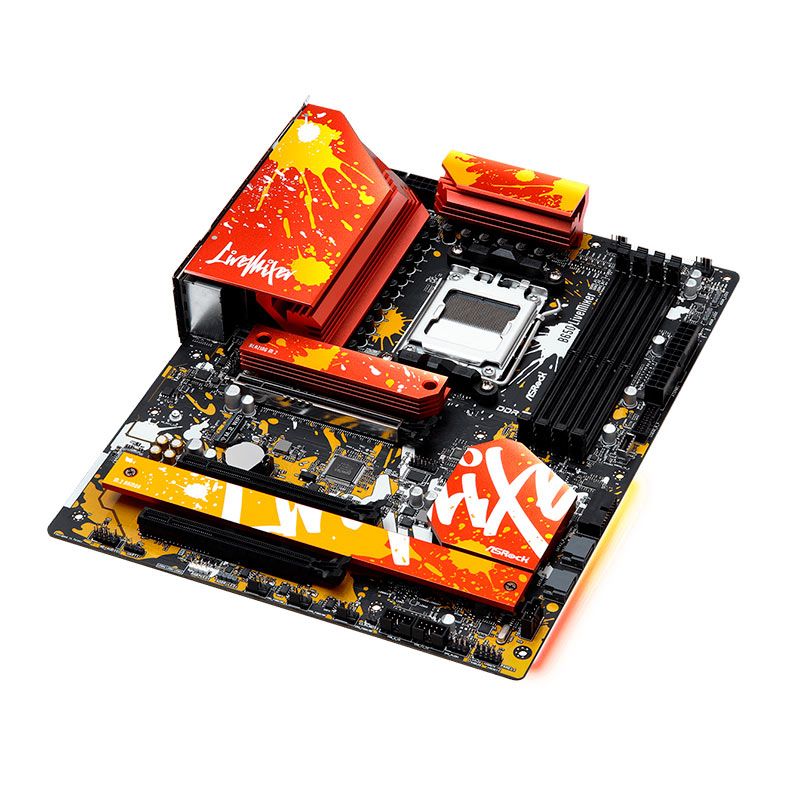 Placa Mae AsRock B650 LiveMixer, DDR5, Socket AMD AM5, ATX, Chipset AMD B650, B650-LIVEMIXER