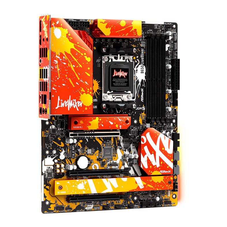 Placa Mae AsRock B650 LiveMixer, DDR5, Socket AMD AM5, ATX, Chipset AMD B650, B650-LIVEMIXER