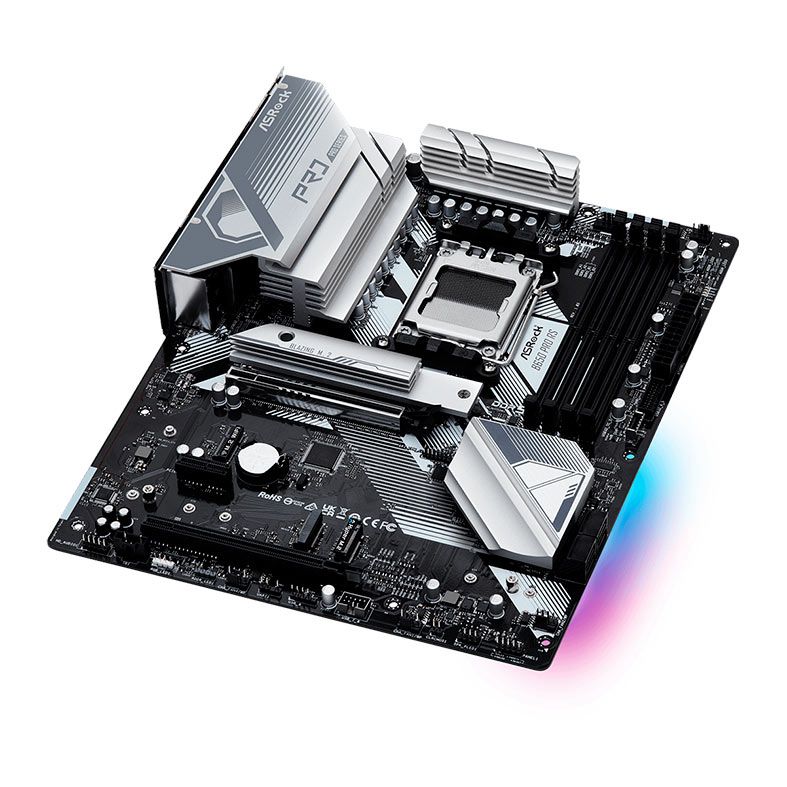 Placa Mae AsRock B650 PRO RS, DDR5, Socket AM5, ATX, Chipset AMD B650, B650-PRO-RS