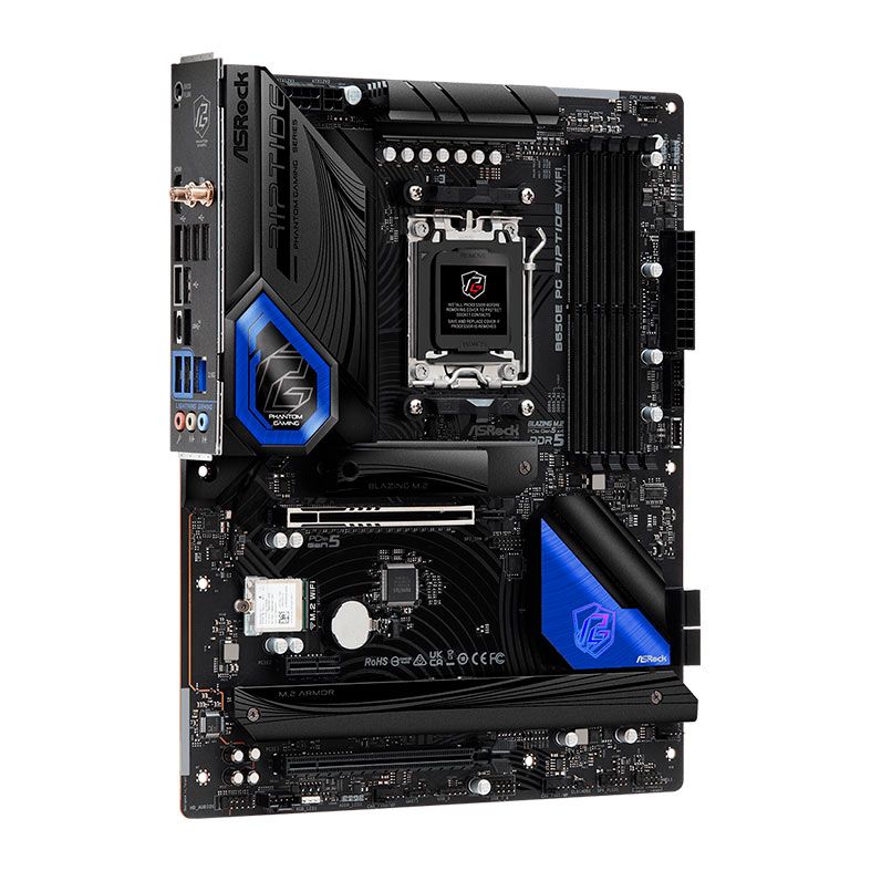 Placa Mae AsRock B650E PG Riptide WiFi, DDR5, Socket AM5, ATX, Chipset AMD B650, B650E-PG-RIPTIDE-WIFI