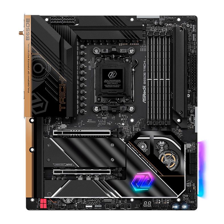 Placa Mae AsRock B650E Taichi, DDR5, Socket AM5, E-ATX, Chipset AMD B650, B650E-TAICHI