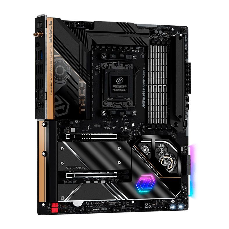 Placa Mae AsRock B650E Taichi, DDR5, Socket AM5, E-ATX, Chipset AMD B650, B650E-TAICHI