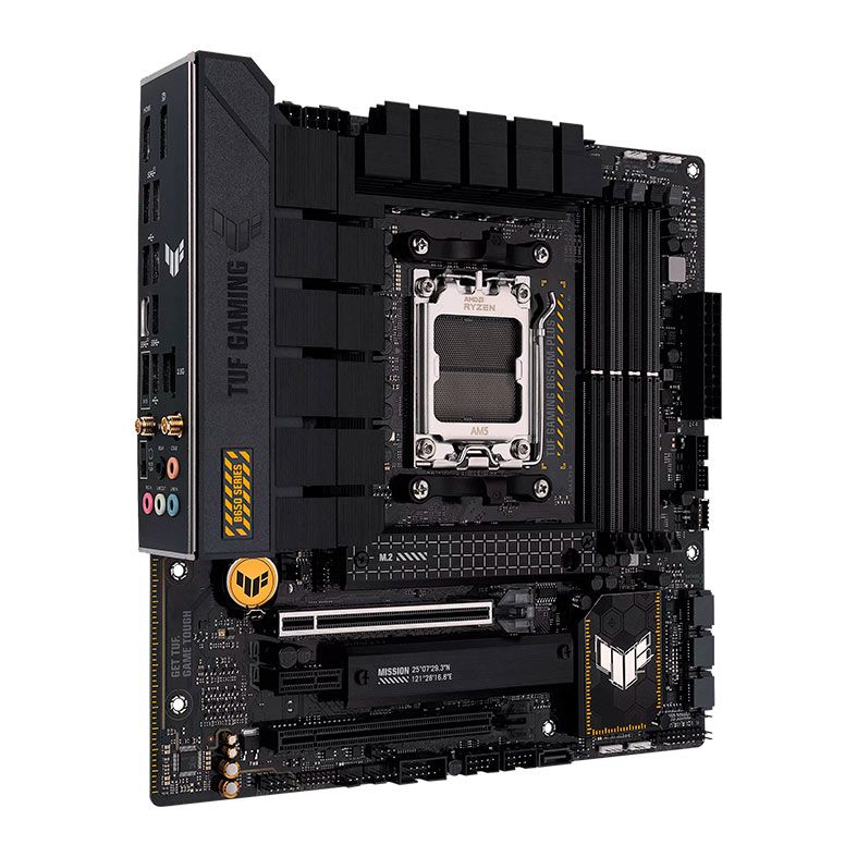 Placa Mae Asus TUF Gaming B650M-Plus WIFI, DDR5, Socket AM5, M-ATX, Chipset AMD B650, B650M-GAMING-PLUS-WIFI