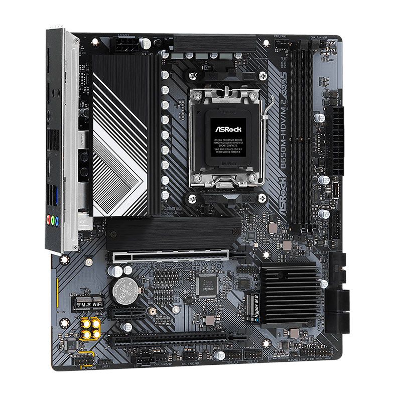 Placa Mae AsRock B650M-HDV/M.2, DDR5, Socket AM5, M-ATX, Chipset AMD B650, B650M-HDV-M2