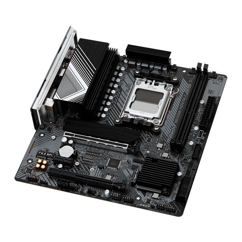 Placa Mae AsRock B650M-HDV/M.2, DDR5, Socket AM5, M-ATX, Chipset AMD B650, B650M-HDV-M2