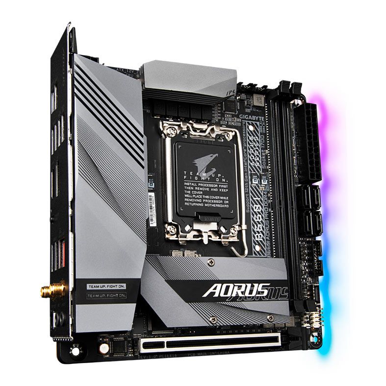 Placa Mae Gigabyte B660I Aorus PRO DDR4, Socket 1700, Mini-ITX, Chipset intel B660, B660I-AORUS-PRO-DDR4