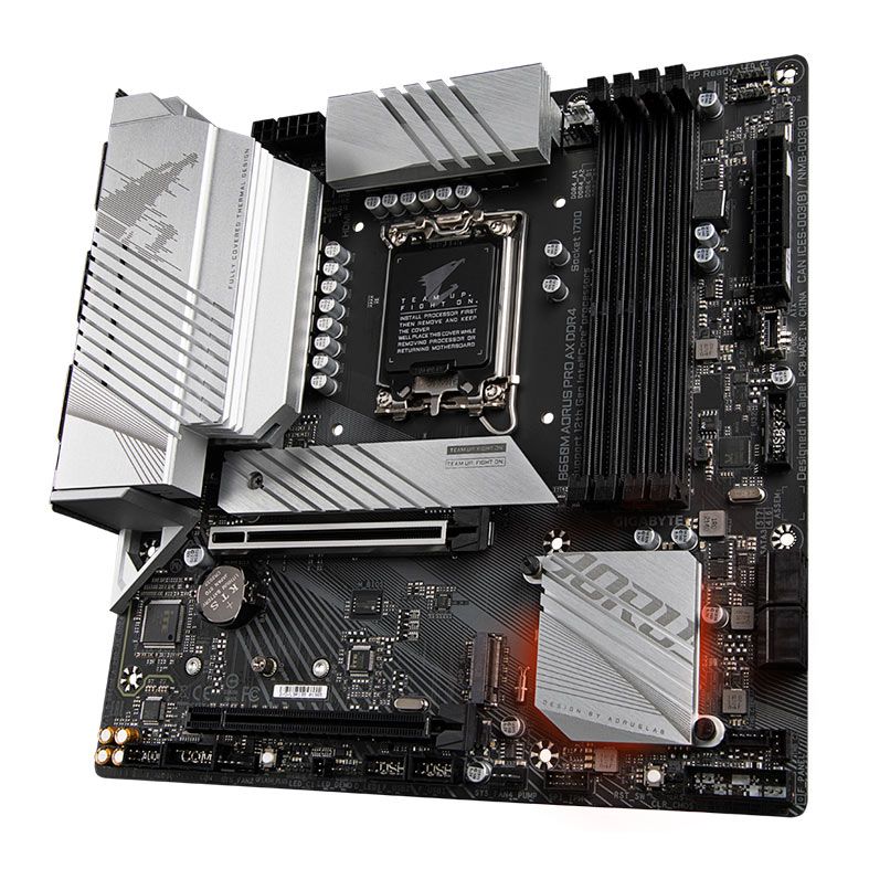 Placa Mae Gigabyte B660M Aorus PRO AX DDR4, WiFi, Socket 1700, M-ATX, Chipset intel B660, B660M-A-PRO-AX-DDR4