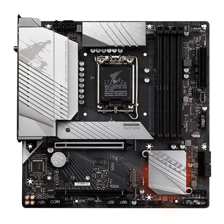 Placa Mae Gigabyte B660M Aorus PRO AX DDR4, WiFi, Socket 1700, M-ATX, Chipset intel B660, B660M-A-PRO-AX-DDR4