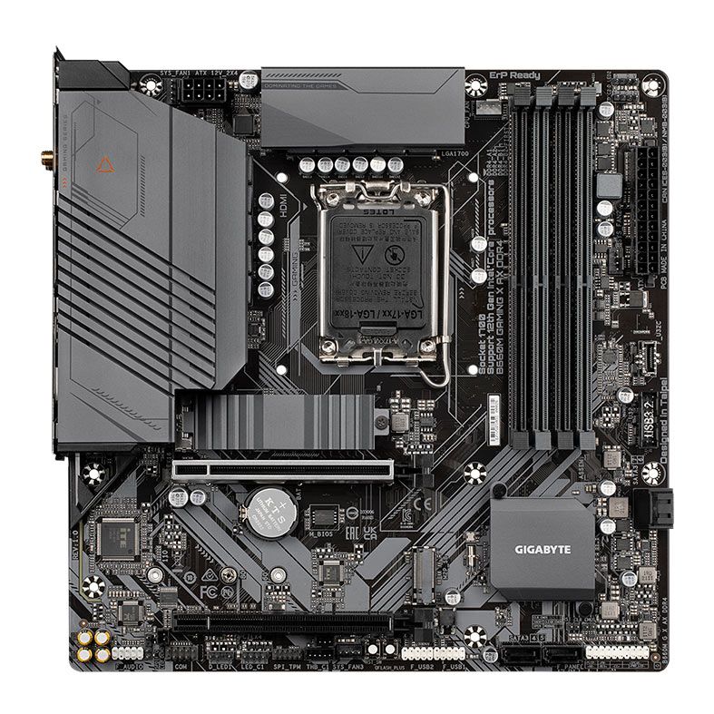 Placa Mae Gigabyte B660M Gaming X AX DDR4, WiFi, Socket 1700, M-ATX, Chipset intel B660, B660M-G-X-AX-DDR4