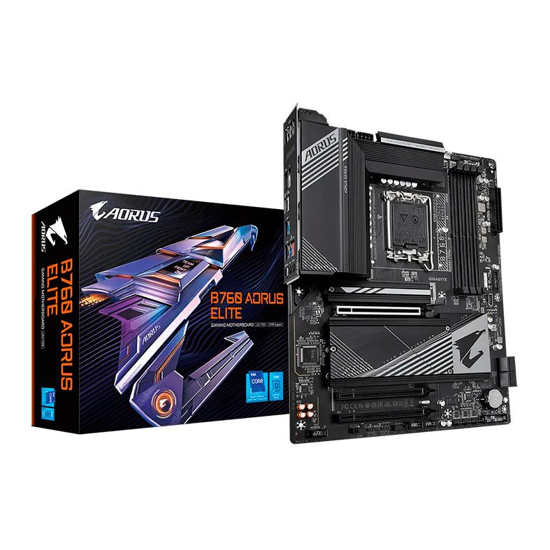 Placa Mae Gigabyte B760 Aorus Elite, DDR5, Socket 1700, ATX, Chipset intel B760, B760-AORUS-ELITE