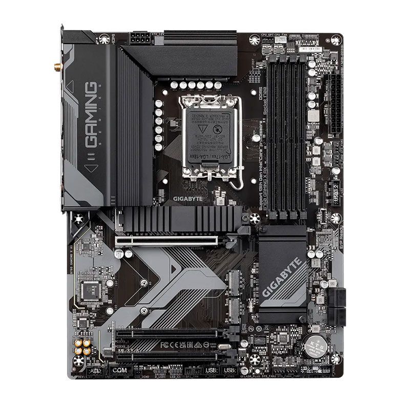 Placa Mae Gigabyte B760 Gaming X AX DDR5, WiFi, Socket LGA1700, ATX, Chipset Intel B760, B760-GAMINGX-AX-DDR5
