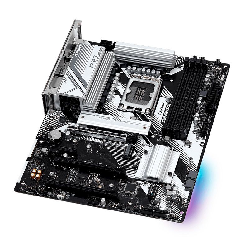 Placa Mae AsRock B760 Pro RS D4, DDR4, LGA 1700, ATX, Chipset Intel B760, B760-PRO-RS-D4
