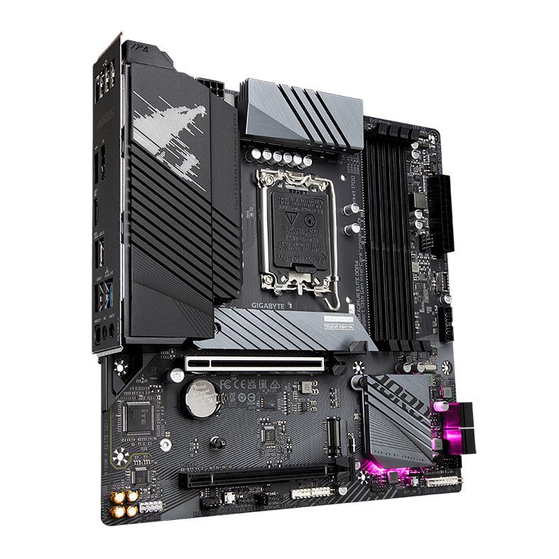 Placa Mae Gigabyte B760M Aorus Elite DDR4, LGA 1700, M-ATX, Chipset Intel B760, B760M-A-ELITE-DDR4